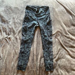 Blue lululemon leggings